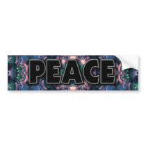 Aquamarine Dream, Peace bumper stickers by Curious_Dreams Aquamarine Dream, Peace bumper stickers
