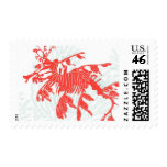 Aquamarine Leafy Sea Dragon by Ceci New York Postage