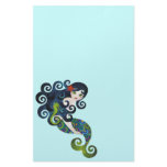 Aquamarine Mermaid Stationery