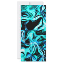 Aquamarine Rack Card Design