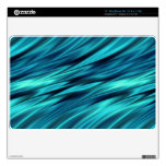 Aquamarine silky waves skins for MacBook air