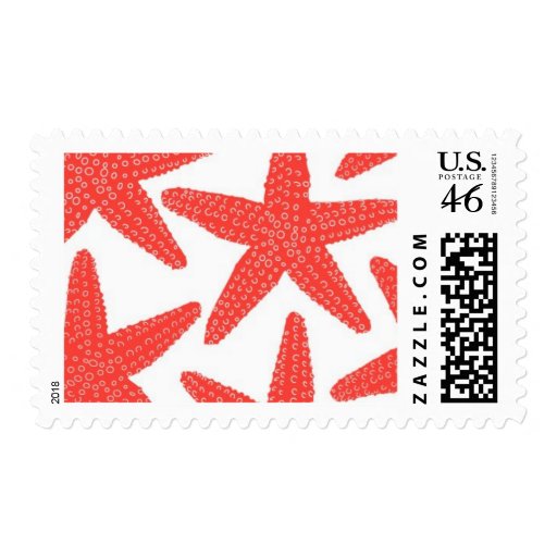 Aquamarine Starfish B by Ceci New York Stamp