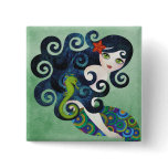 doll, girl, lady, mermaid, illustration, digital,