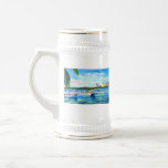 Aquaplaning on Biscayne Bay, Miami, Florida Coffee Mugs