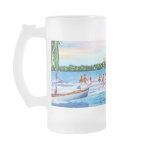 Aquaplaning on Biscayne Bay, Miami, Florida Mugs
