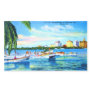 Aquaplaning on Biscayne Bay, Miami, Florida Sticker