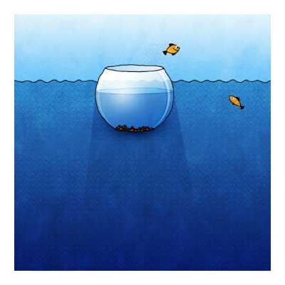 Aquarium2 Print by vladstudio