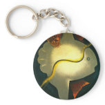 Aquarium De Monaco Vintage Travel Art Keychain