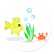 Aquarium Friends Stickers
