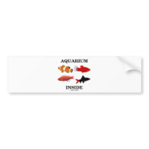 Aquarium Inside Bumper Stickers