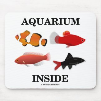 Aquarium Inside mousepad