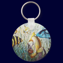 Aquarium Key chain keychains