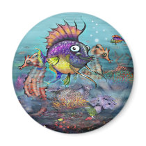 Aquarium Refrigerator Magnet