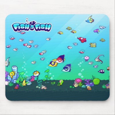 Fish a Fish - Aquarium Mousepad