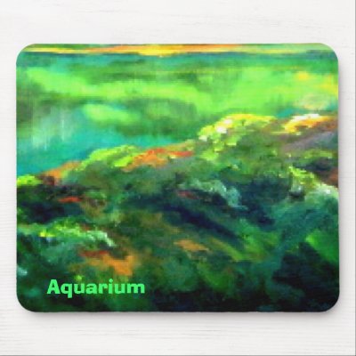 Aquarium Mouse Pads by RobertalSmith