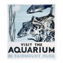 Aquarium Phildadelphia 1937 WPA posters