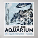 Aquarium Phildadelphia 1937 WPA posters