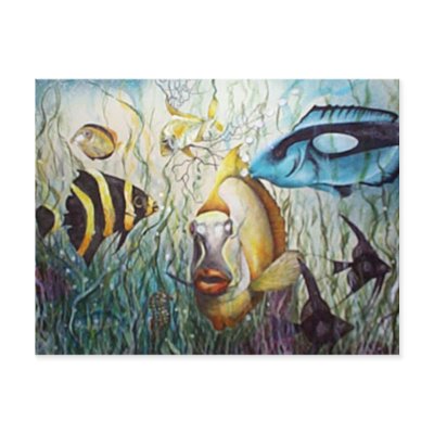 Aquarium Postcards by artbyjolyn