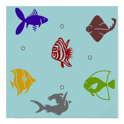 Aquarium Poster by soulkreationz