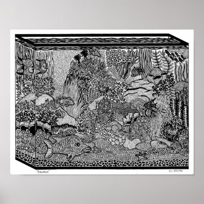 Aquarium Poster by elihelman