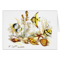 Aquarium Scene by FishTs.com cards