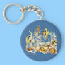 Aquarium Scene by FishTs.com Key Chain