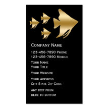 Aquarium Service Business Card
