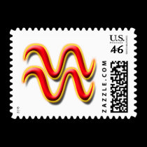 Aquarius #1 stamps