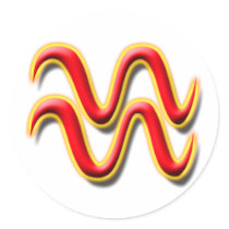 Aquarius #1 stickers by ChargePlus Aquarius #1 stickers