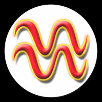 Aquarius #1 stickers