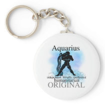 Aquarius About You Keychain