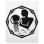 Aquarius Astrology Customized Letterhead