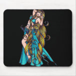 Aquarius Belly Dancer Mouse Pad