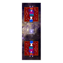 Aquarius Bookmark Card business cards