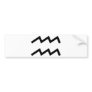 Aquarius Bumper Stickers