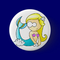 Aquarius buttons by Elfain Aquarius buttons