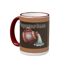 Aquarius coffee mug
