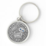 Aquarius Coin key chain