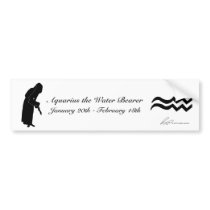 Aquarius Constellation/Zodiac Bumper Sticker