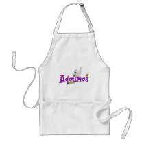 Aquarius Flowers aprons by sun_signs Aquarius Flowers aprons