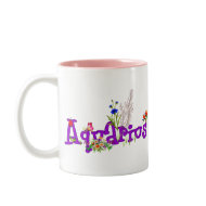 Aquarius Flowers mug