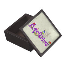 Aquarius Flowers Premium Keepsake Boxes