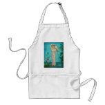 Aquarius Goddess with Lilly by the Water Aprons
