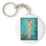 Aquarius Goddess with Lilly by the Water Key Chains