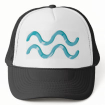 Aquarius Trucker Hats