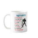 Aquarius Horoscope Zodiac Sign mugs by all_items Aquarius Horoscope Zodiac Sign mugs