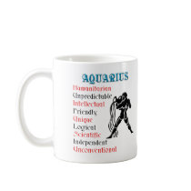 Aquarius Horoscope Zodiac Sign mugs by all_items Aquarius Horoscope Zodiac Sign mugs