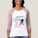 Ladies 3/4 Sleeve Raglan (Fitted)