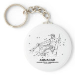 Aquarius (January 20th - February 18th) Key Chain