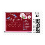 Aquarius January Postage Stamp